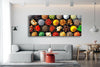 Spices Kitchen Tempered Glass Wall Art