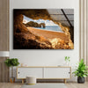 Durdle Door Rock Glass Wall Art glass image printing, glass prints from photos