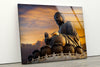 Tian Tin Buddha Glass Photo Prints for Wall