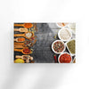 Food Kitchen Tempered Glass Wall Art