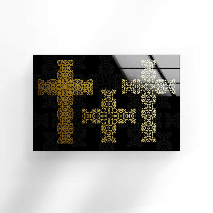 Christ Cross Glass Print Wall Art Ideas