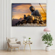 Tian Tin Buddha Glass Wall Artwork Designs