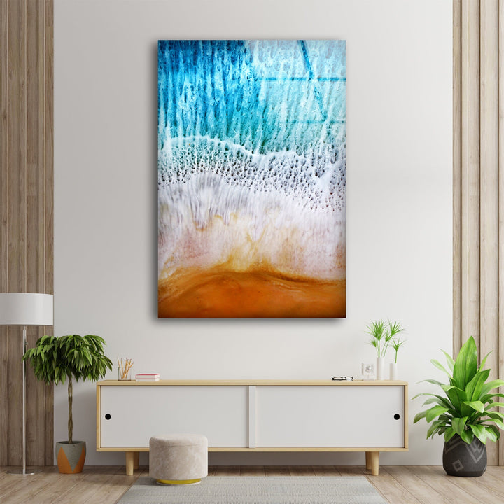 Emerald Shores Glass Wall Art