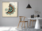 Brown Islamic Decor Wall Art for Home Elegance