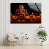 Lord Ganesha Wall Art on Glass | Unique Glass Photos