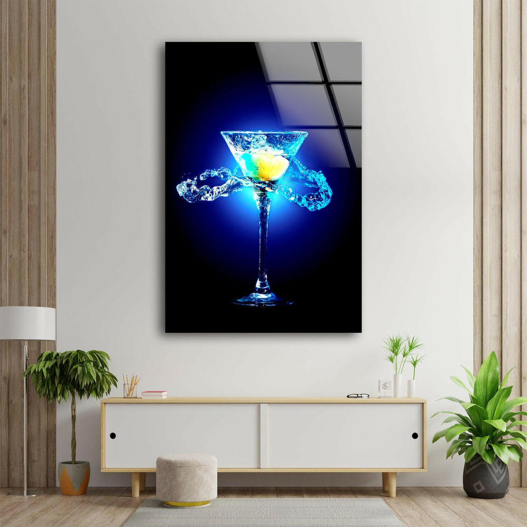 Decorative Kitchen Style Cocktail Tempered Glass Wall Art - MyPhotoStation