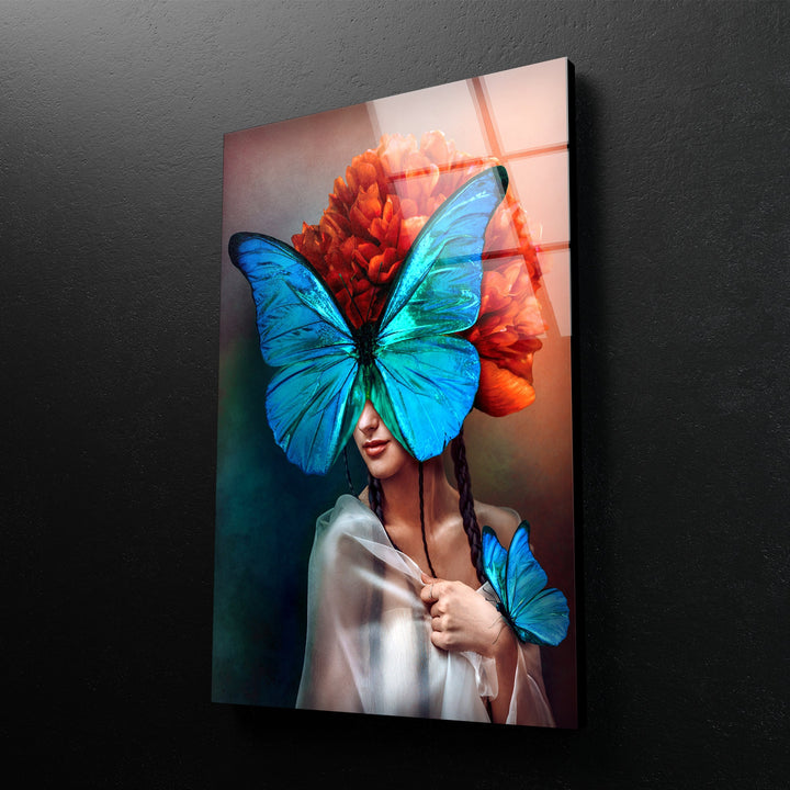 Surreal Portrait of a Woman Glass Photos & Cool Art Prints