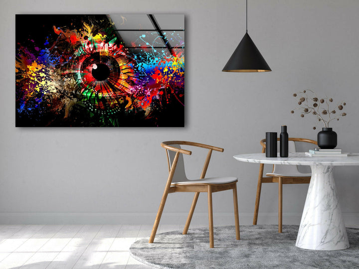 Cool Abstract Eye Glass Wall Art