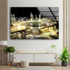 Kaaba View Glass Wall Art for Living