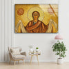 Orthodox Jesus Christ Picture on Glass | Elegant Wall Art