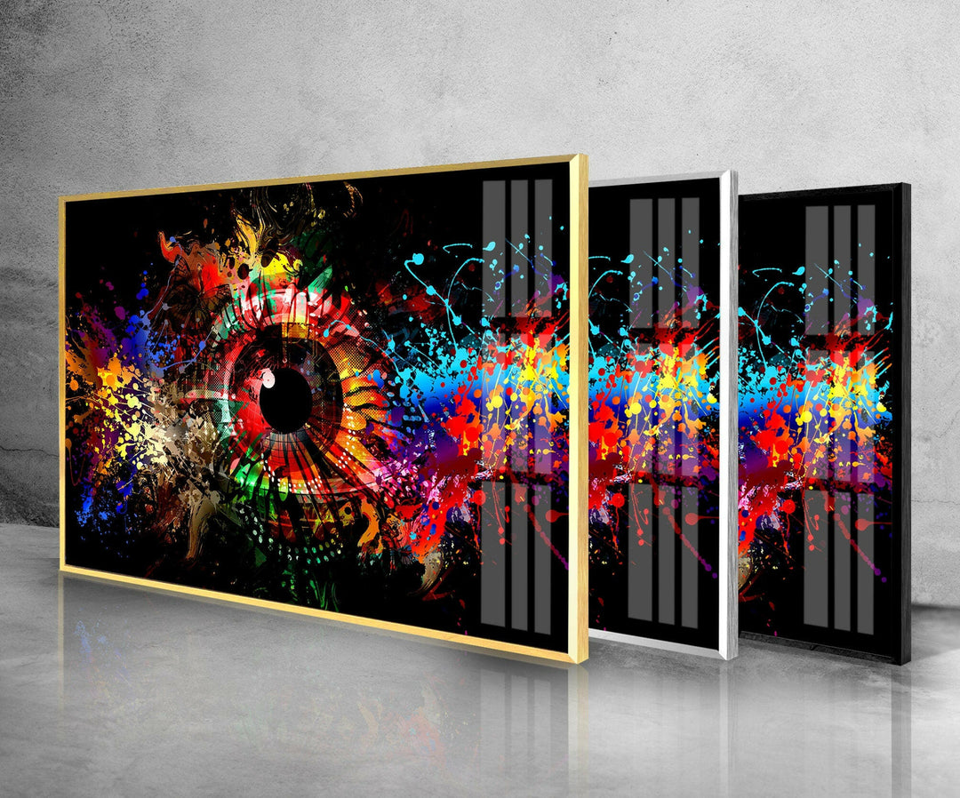 Cool Abstract Eye Glass Wall Art