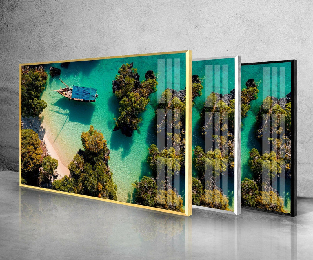 Kwale Island Glass Wall Art art glass wall art, glass wall art pictures