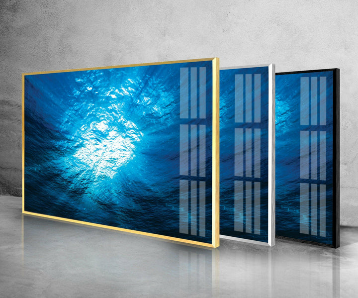 Ocean Deep View Tempered Glass Wall Art - MyPhotoStation