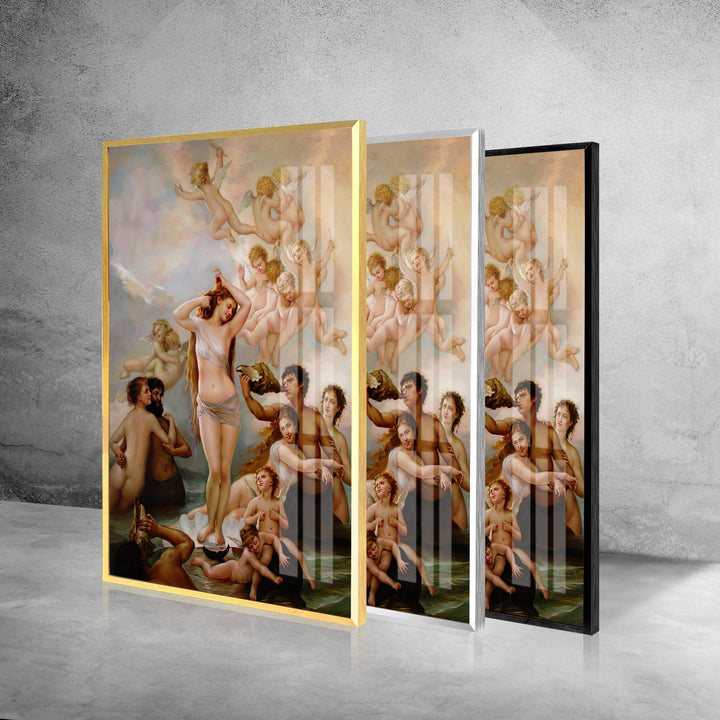 Botticelli The Birth of Venus Glass Wall Art