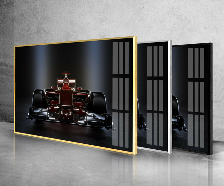 Formula Car Tempered Glass Wall Art - MyPhotoStation