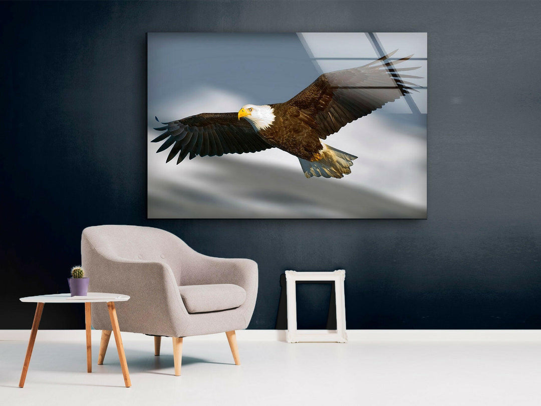 American Eagle Glass Wall Art custom glass pictures, glass art prints