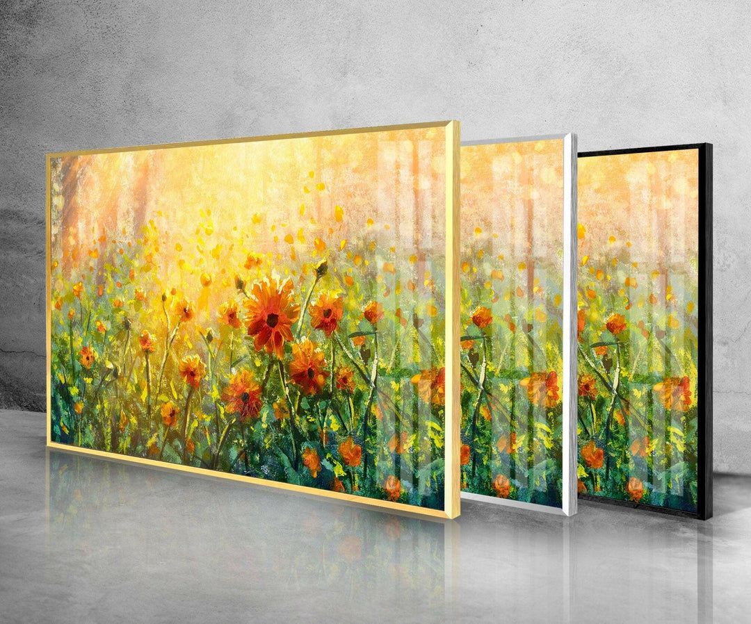 Claude Monet Glass Wall Art, Glass Printing Wall Art, Print photos on glass