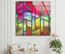 Colorful Stained Tempered Glass Wall Art