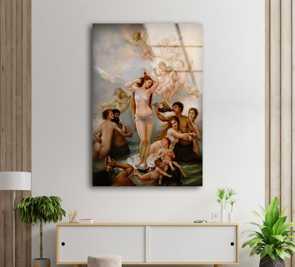 Botticelli The Birth of Venus Glass Wall Art