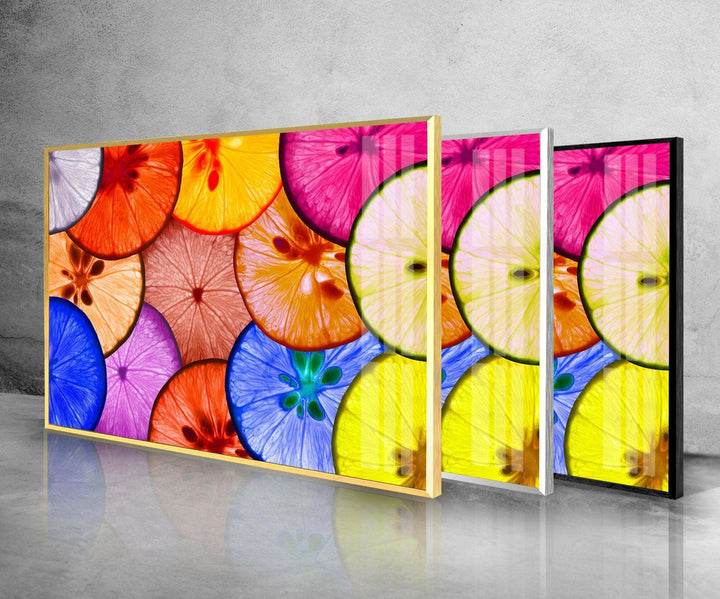 Colorful Lemon Glass Wall Art, art glass wall art, glass wall art pictures