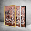 Spiritual Buddha Glass Wall Art Decor | Glass Art Prints