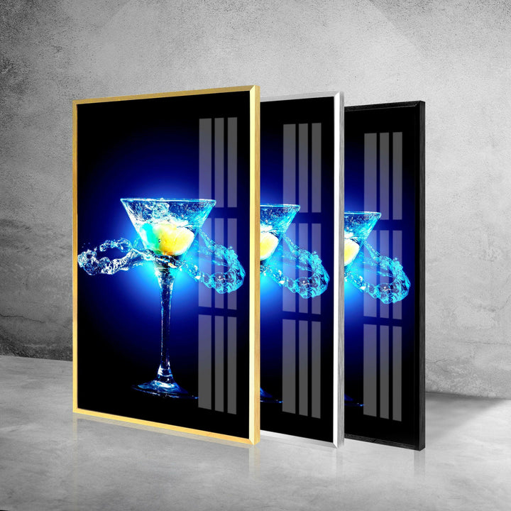 Decorative Kitchen Style Cocktail Tempered Glass Wall Art - MyPhotoStation