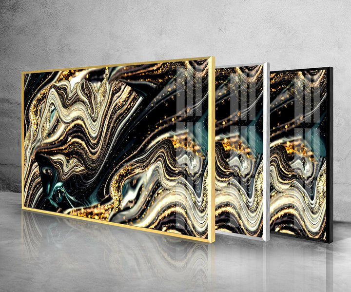 Marble Glass Wall Art