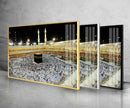 Mecca Al Haram Kaaba Tempered Glass Wall Art - MyPhotoStation