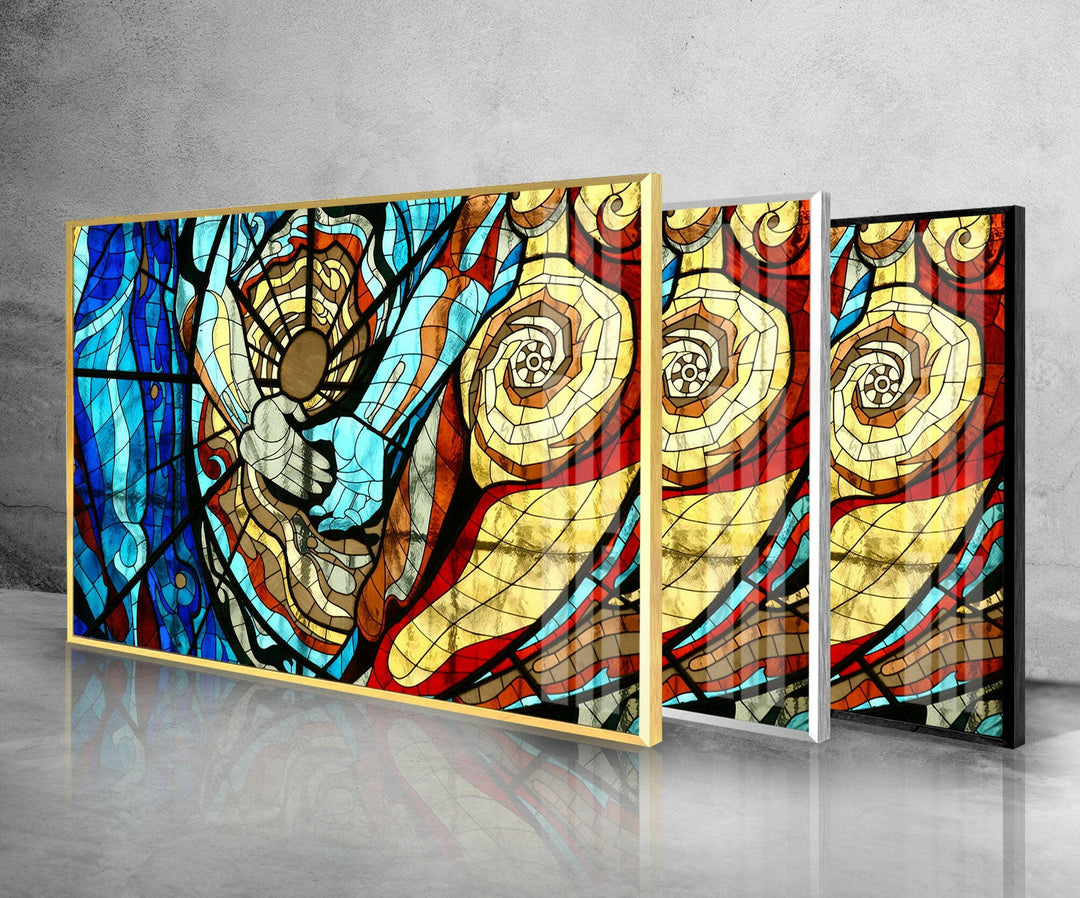 Cosmovitral Toluca Glass Wall Art , glass image printing, glass prints from photos