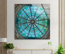 Christ Window Tempered Glass Wall Art