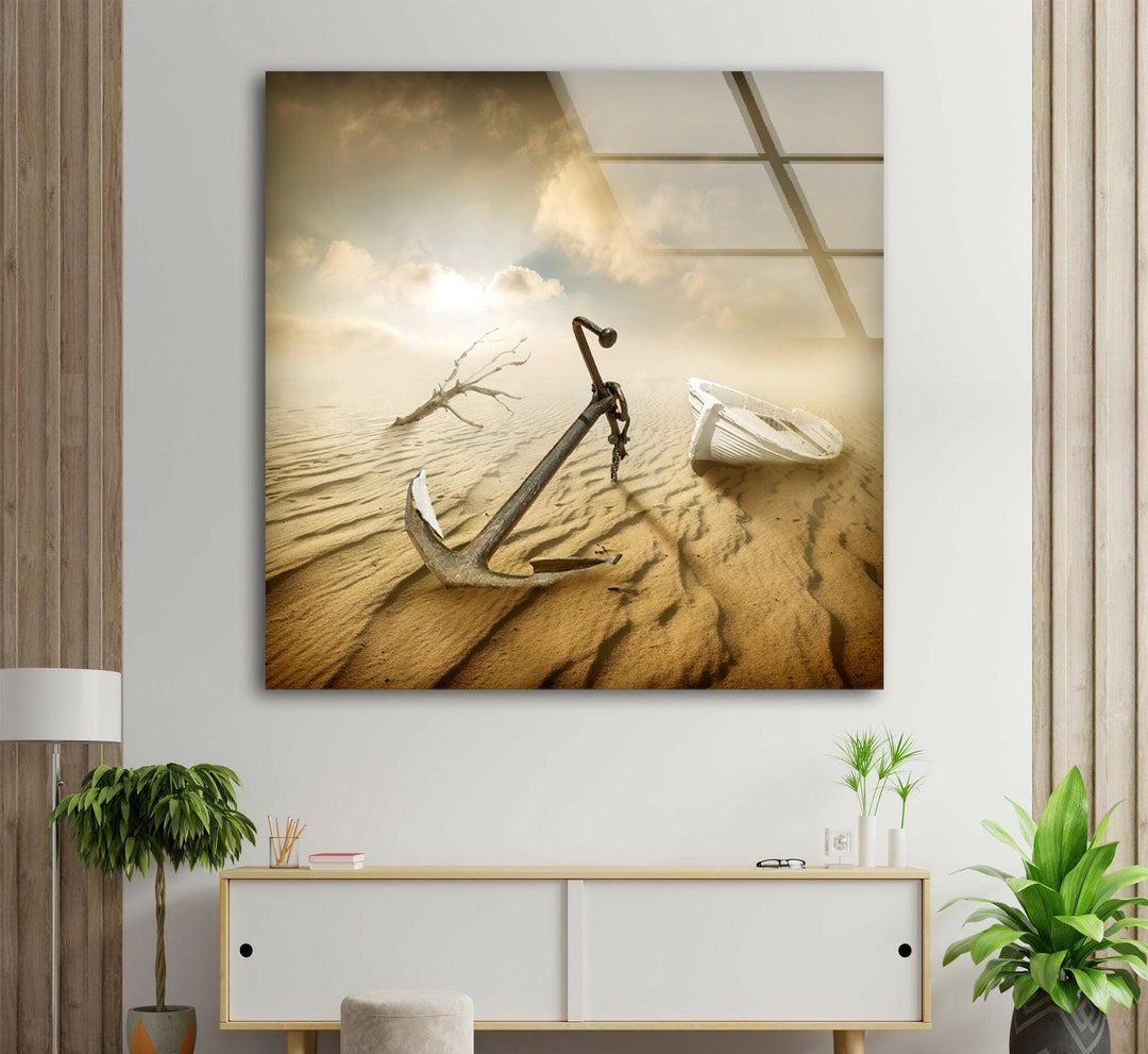 Sailboat Anchor Cool Wall Decor & Glass Art