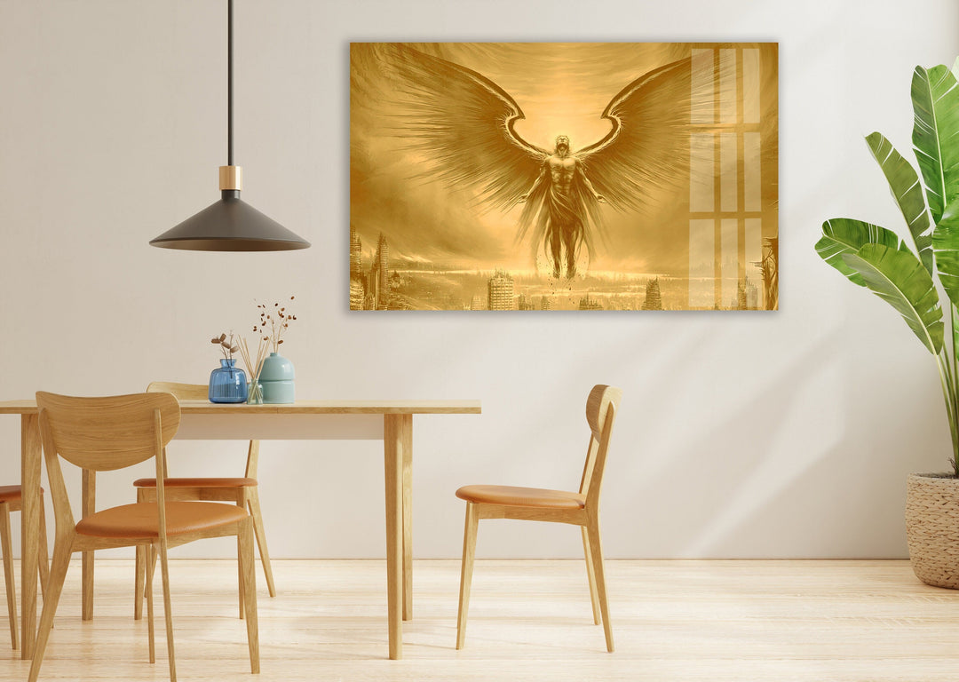 Guardian Angels Tempered Glass Wall Art - MyPhotoStation