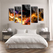 Dark Lighting Tempered Glass Wall Art