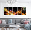 Dark Lighting Tempered Glass Wall Art