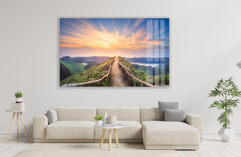 Sao Miguel Island Glass Wall Art Glass Printing Wall Art, Print photos on glass