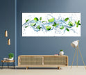 Set of 5 Citrus Kitchen Tempered Glass Wall Art