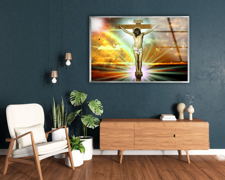 Jesus Christian Art Artwork Glass Collections