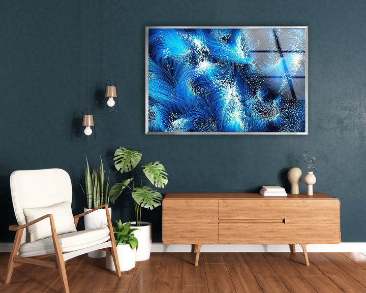 Abstract Tempered Glass Wall Art - MyPhotoStation