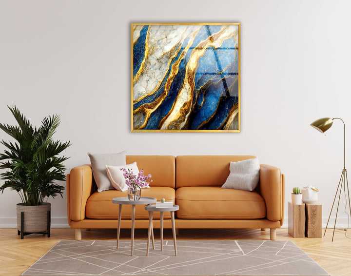 Abstract Tempered Glass Wall Art - MyPhotoStation