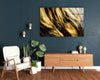 Spectacular Black and Gold Glass Wall Art, glass pictures for Wall, glass prints wall art