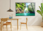 Landscape View Tempered Glass Wall Art