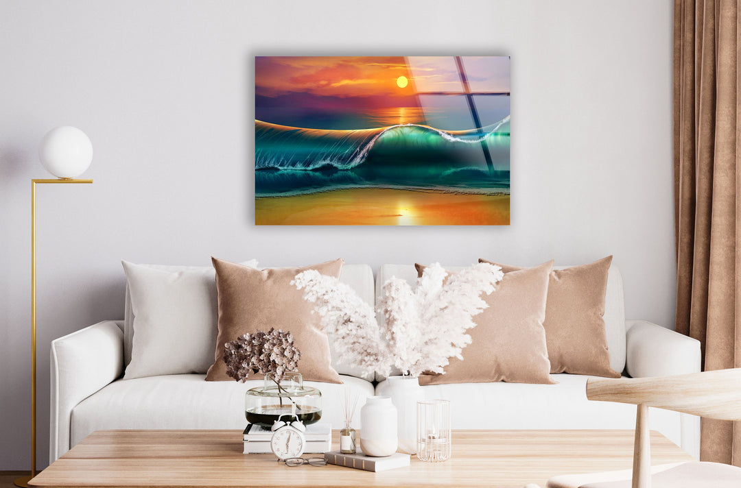 Landscape View Tempered Glass Wall Art - MyPhotoStation