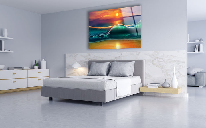 Landscape View Tempered Glass Wall Art - MyPhotoStation