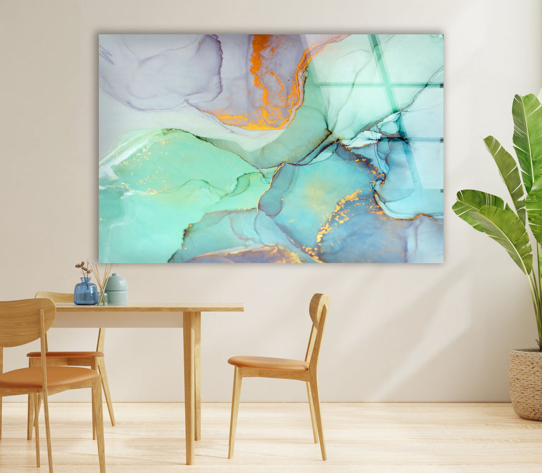 Abstract Tempered Glass Wall Art - MyPhotoStation