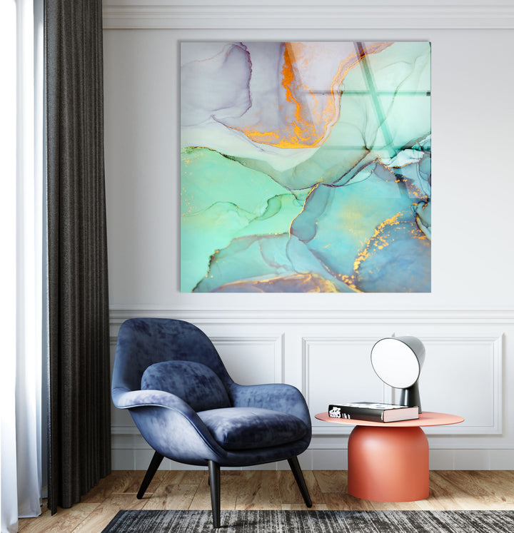 Abstract Tempered Glass Wall Art - MyPhotoStation