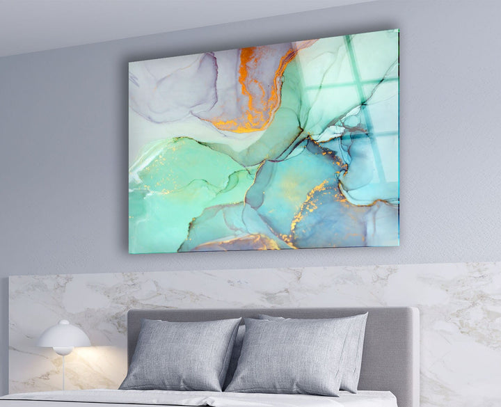 Abstract Tempered Glass Wall Art - MyPhotoStation