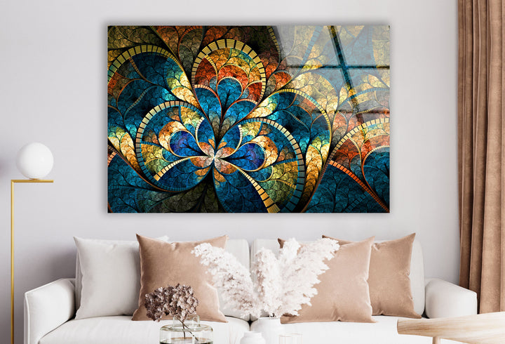 Flower Tempered Glass Wall Art - MyPhotoStation