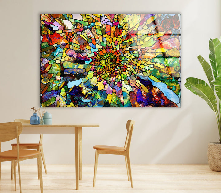 Stained Colored Glass Wall Art stained glass wall art, stained glass wall decor