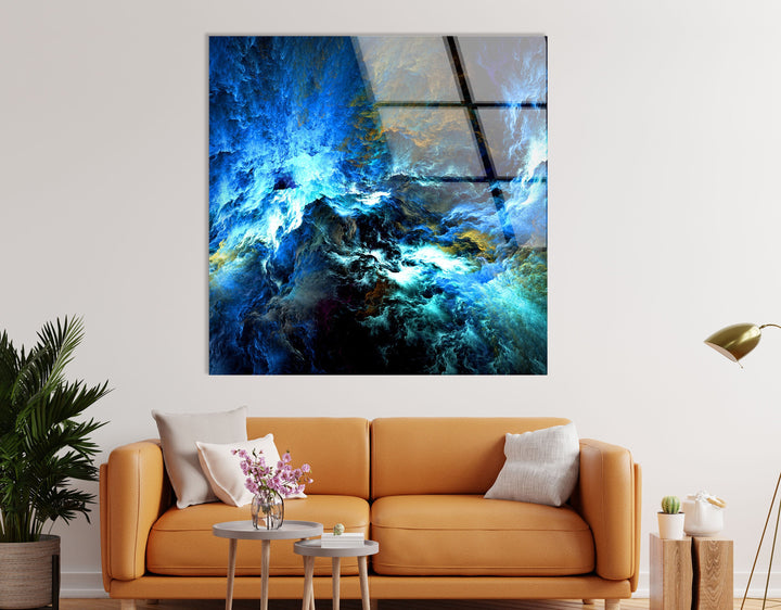 Abstract Tempered Glass Wall Art - MyPhotoStation