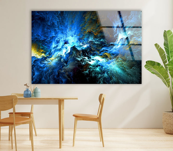 Abstract Tempered Glass Wall Art - MyPhotoStation